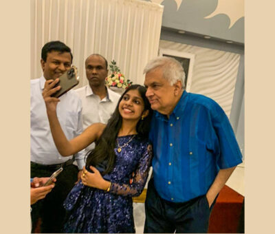 Nilmeesha Udayashilan Ranil Wikramasinghe