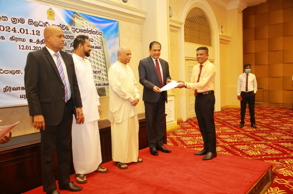 පරිපාලන ග්‍රාම සේවක පත්වීම්