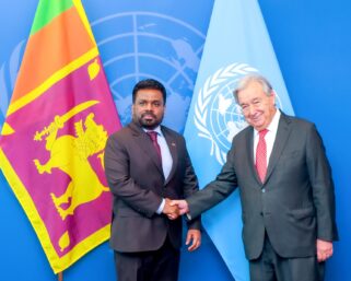 ජනපති, එක්සත් ජාතීන්ගේ මහලේකම් හමුව